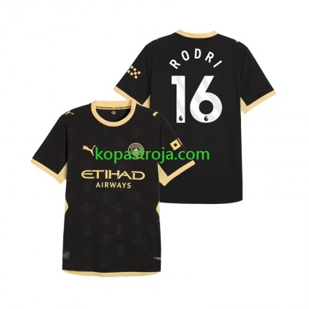 Billiga Fotbollströjor Manchester City Rodri 16 Borta tröja 2026/27 Kortärmad